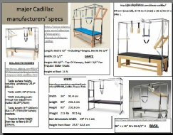 Cadillac Wall Unit for Pilates